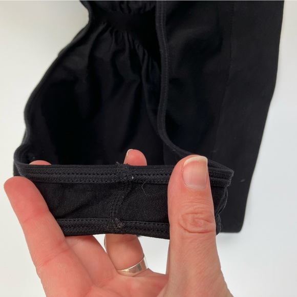 Bralettes, three pack! 3 colors, blk, beige, gray, 2X with shaping insert - Picture 2 of 9